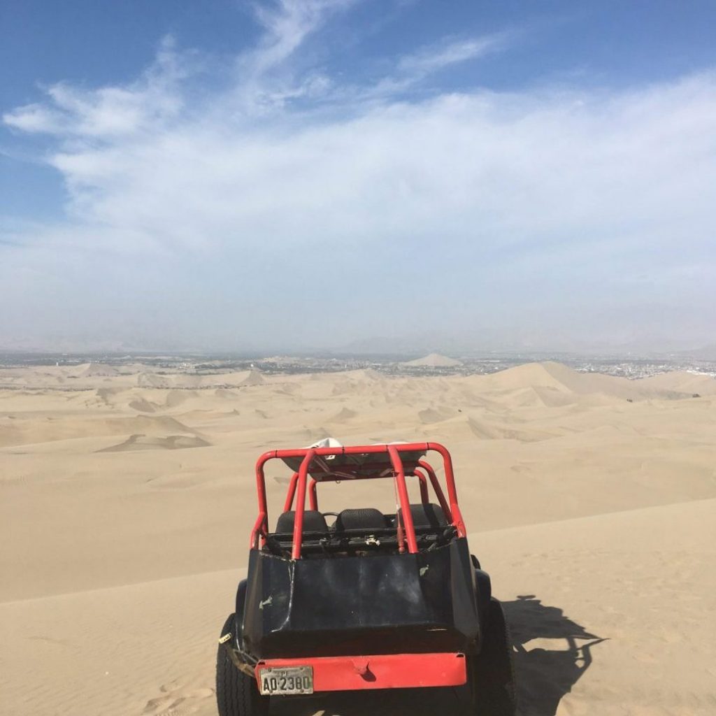 sand dunes in peru